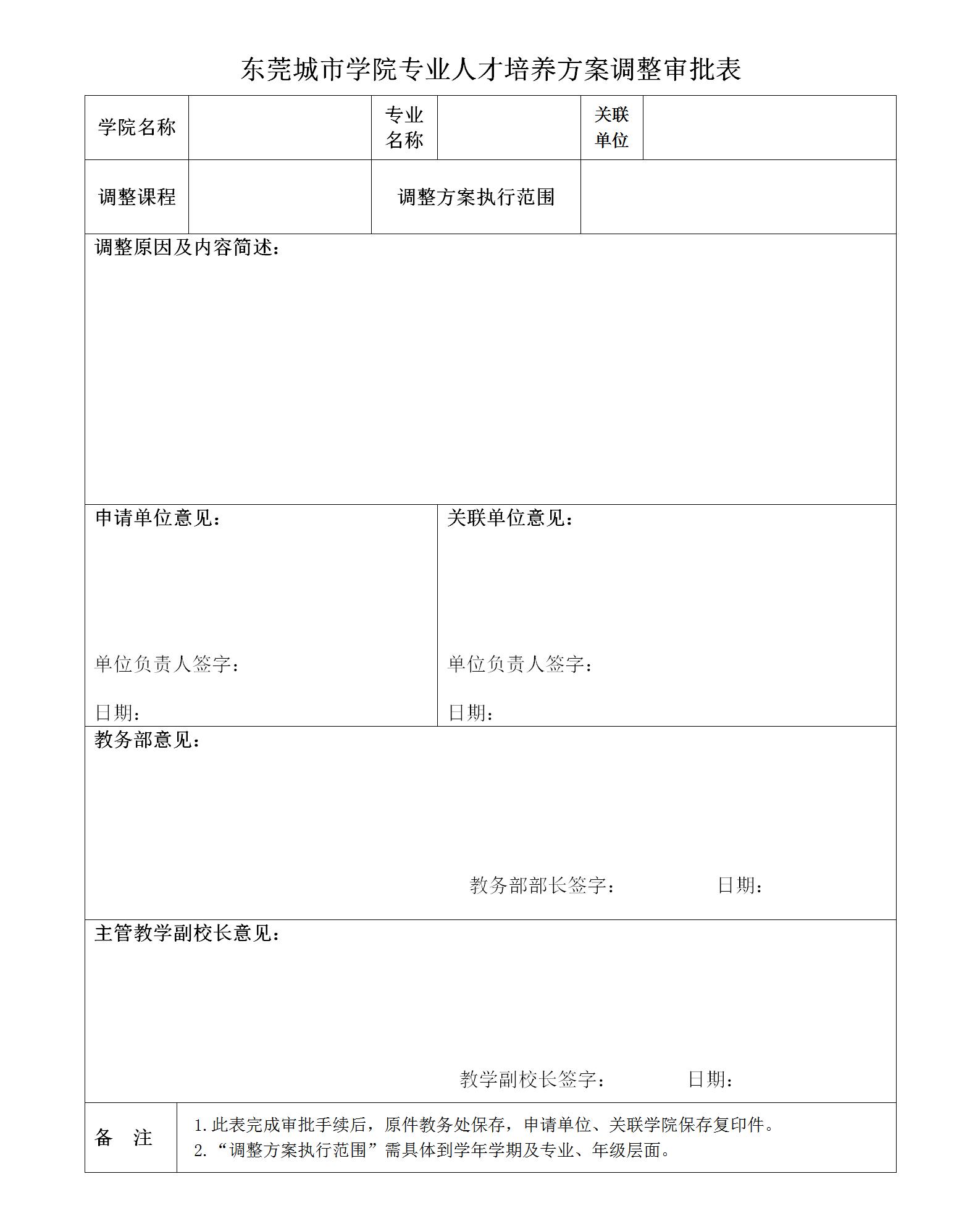 东莞城市学院专业培养方案微调审批表_01.jpg